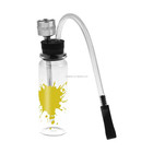 XY740070A Mini Smoking Glass Water Pipe Clear Small Weed Tobacco Pipes Smoking Accessories