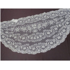 Half Moon Embroidery Spanish Lace Veil Mantilla de media luna
