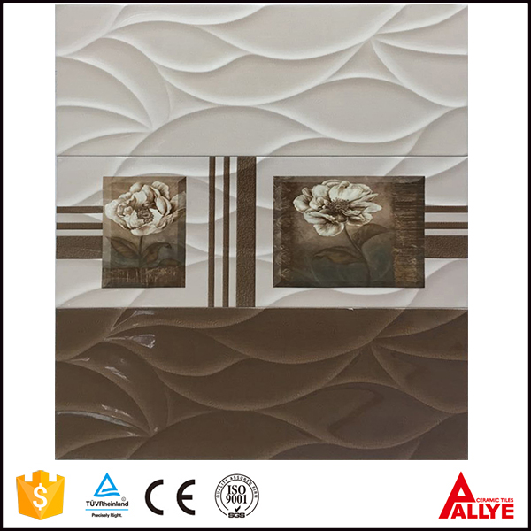 3D coffee kitchen wall tile 25x50