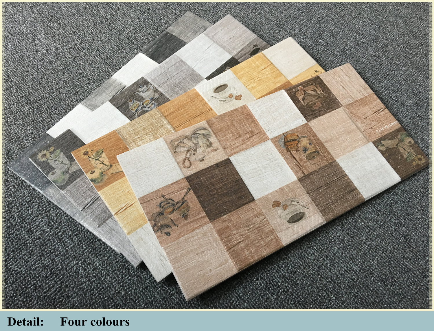200x400mm New design 3d wall decorative concrete tile