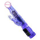 vibrator toys for ladies,double rabbit vibrator,medical-grade TPE dildo vibrating adult toy