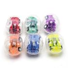 Wholesale car capsule showcase transparent conjoined capsule toy for vending machine