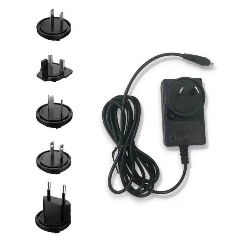 5V 3A Switching Interchangeable Power Adapter With UL62368 CE GS SAA PSE KC CCC For CCTV
