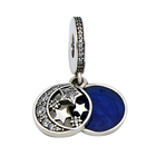 Silver star pendant for Pandora bracelet 925 original quality jewelry