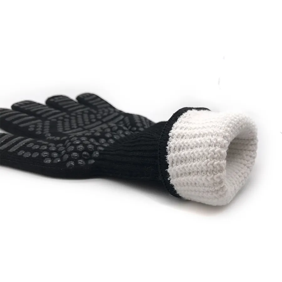 Перчатки для барбекю Minghao на заказ OEM 932F, экстремальные термостойкие перчатки, перчатки для барбекю