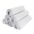 New style white embossing poly mailer bags with Light Weight Saving cost for Online Shopping Express Delivery