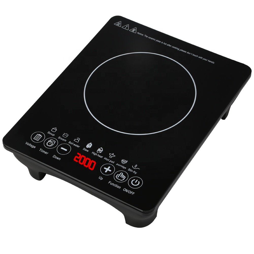 New Single 2000W Digital Induction Electric Hob Hot Plate Kitchen Table Top Cooker New Single 2000W Digital Induction Electric Hob Hot Plate Kitchen Table Top Cooker