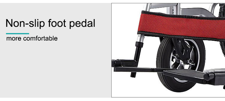Electric Wheelchair Foldable and lightweight wheel chair portable elderly care products