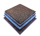 Pressure Resistant Wearable Rubber Flooring for Gym