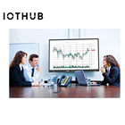 HUSHIDA Cheap price 55inch interactive whiteboard indoor with 1920x1080 android system digital white board for school