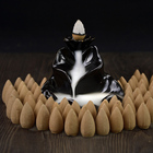 Customize Welcome Natural Sandalwood Oud Cinnamon Lavender Mint Backflow Incense Cones