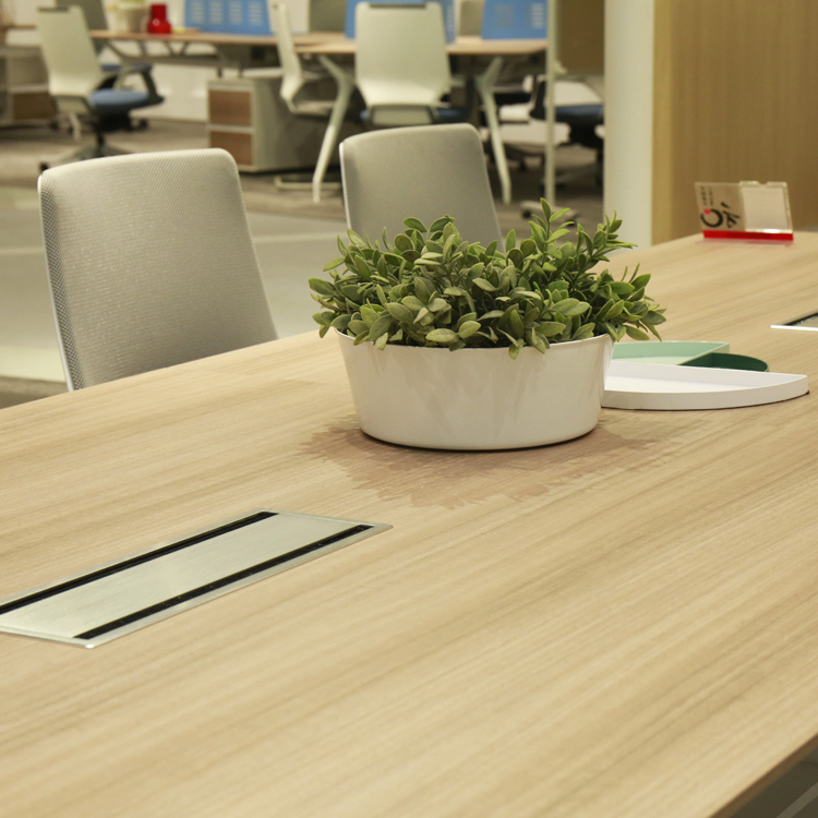 Long working desk modern meeting room table design office conference table