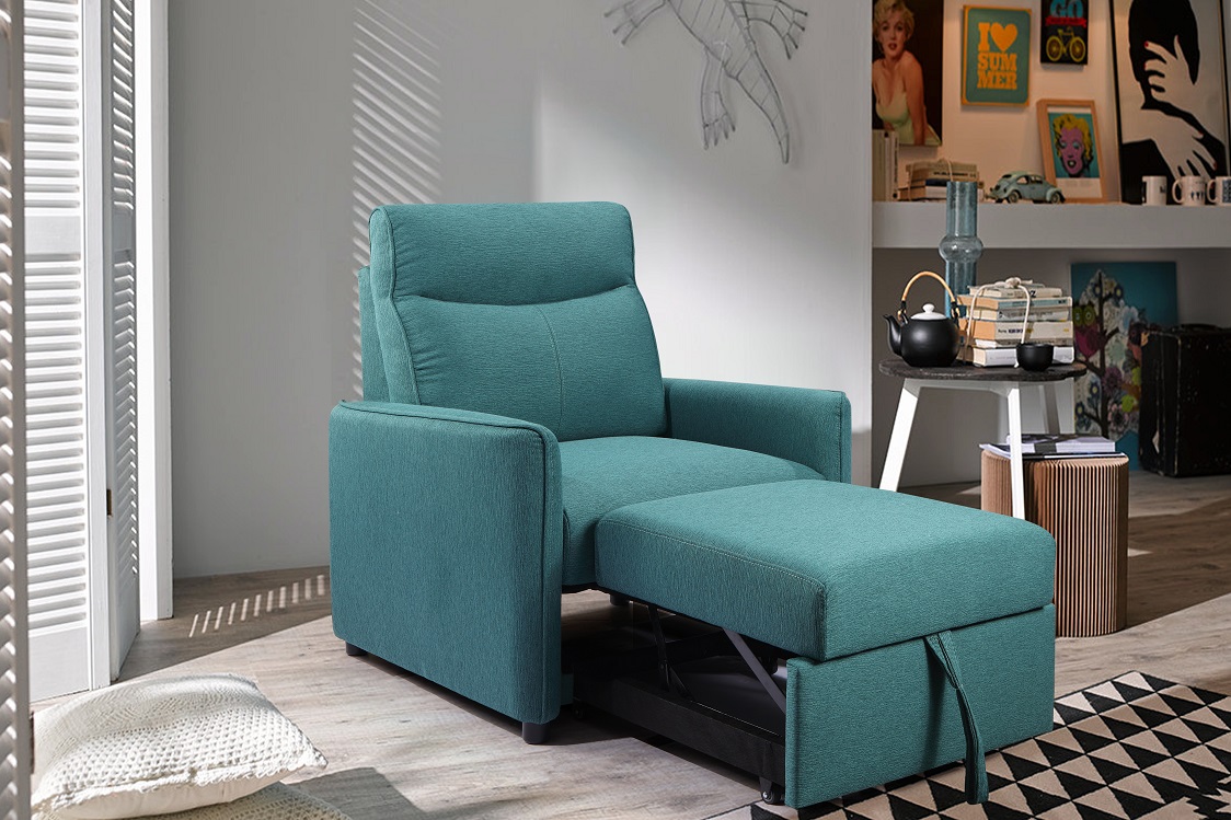 China factory price  Living room sofa chair  Modern recliner chair Single sofa chair