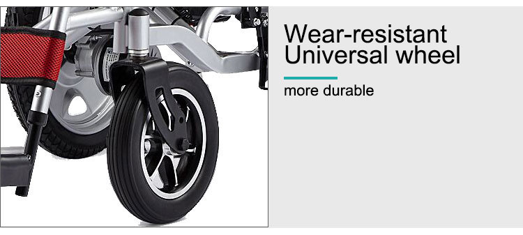 Electric Wheelchair Foldable and lightweight wheel chair portable elderly care products