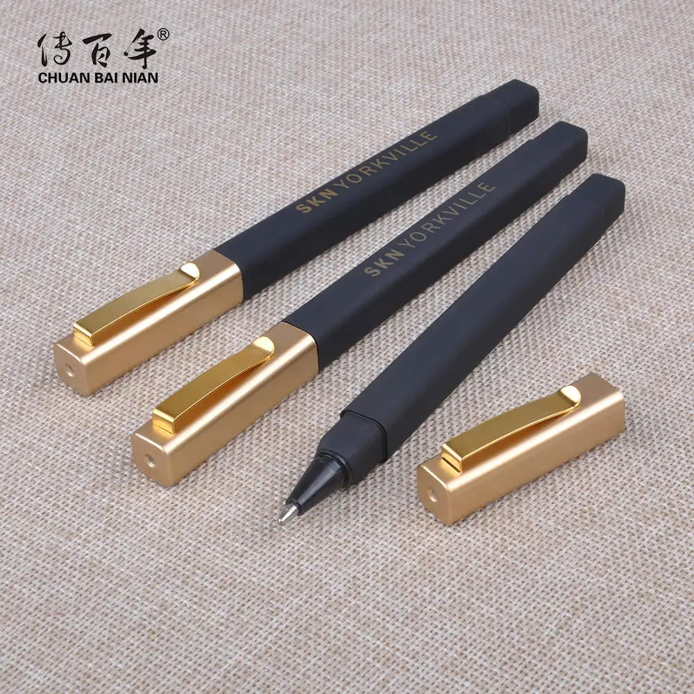 High quality promotional plastic pen with custom logo