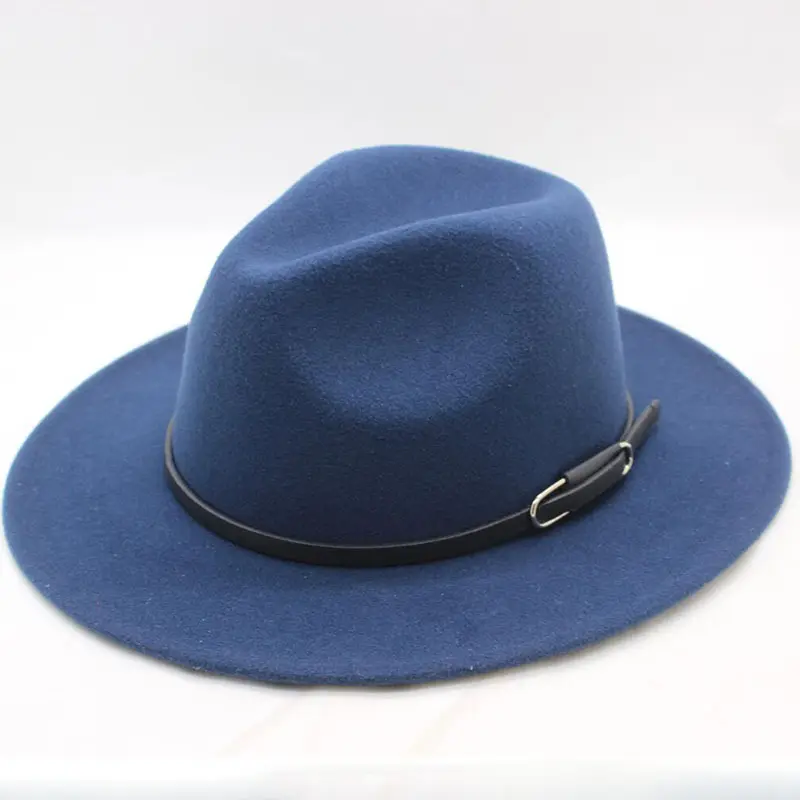 HT-0173, оптовая продажа, Новое поступление, хит продаж, Женская трендовая верхняя шапка, Jazz, импортные товары, пояс, благородная мода, плоские шляпы для мужчин