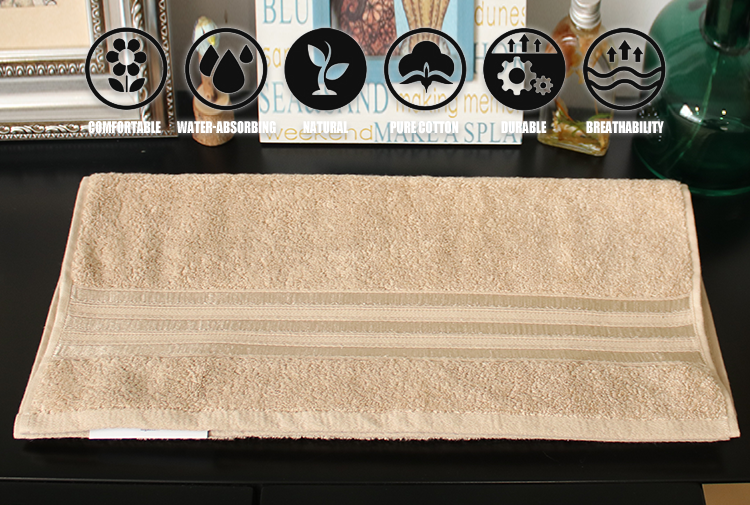 Factory Outlet 100% Egypt Cotton Towel Good Water Absorption Towel