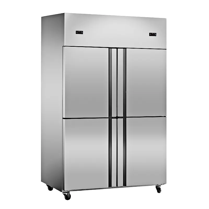 4 doors Upright freezer 1000L refridgerators and freezers