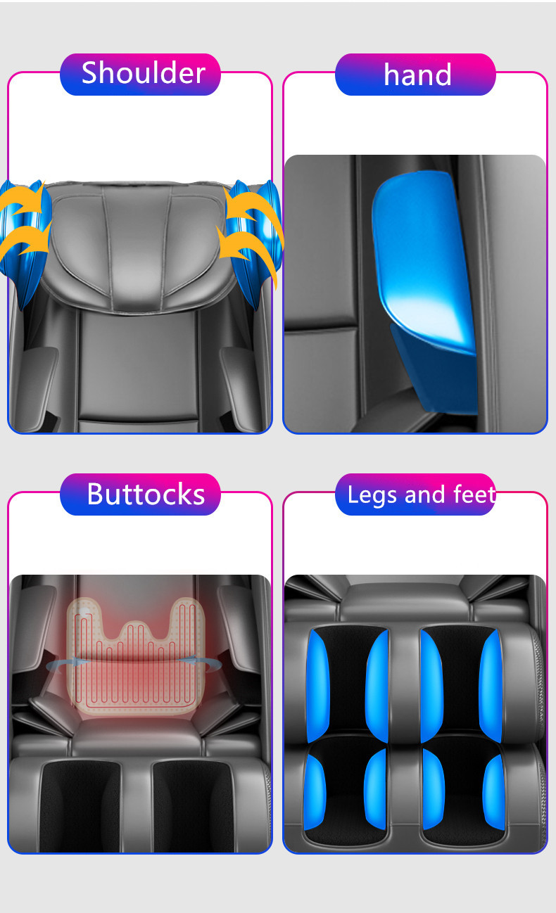 Massage chair household spacecraft automatic electric full body kneading multifunctional elderly sofa massager
