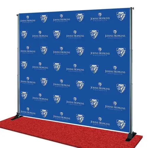 telescopic frame and repeat wall photography photobooth backdrop