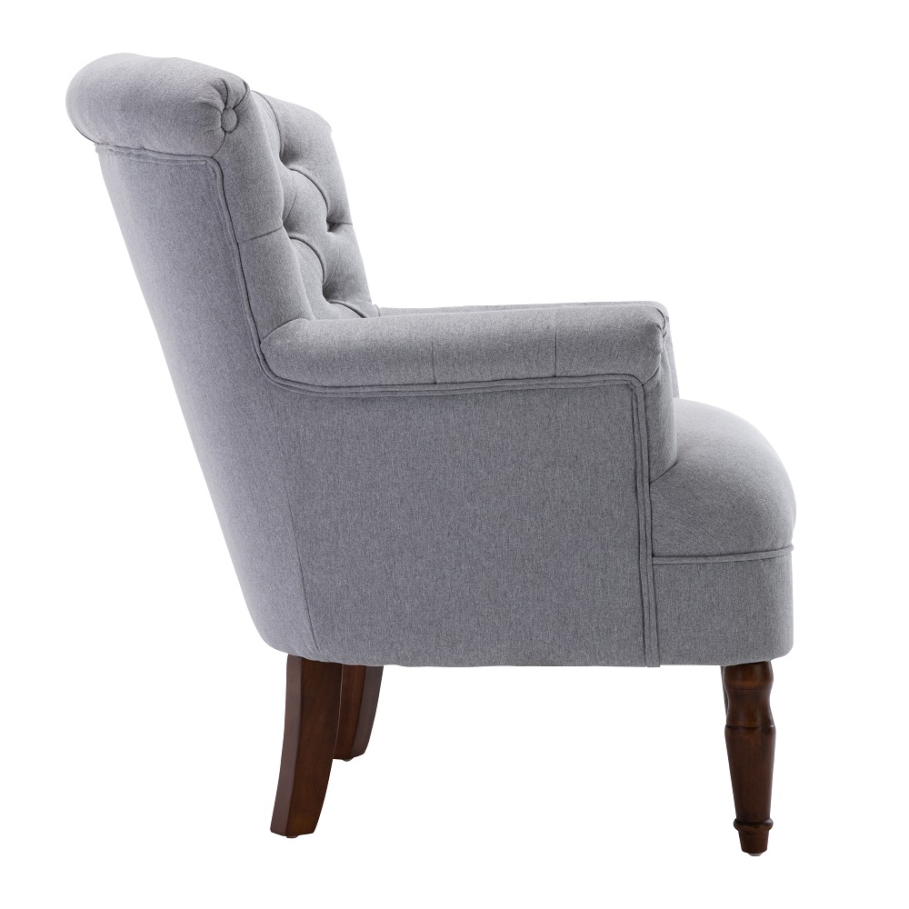 wholesale chair for living room  single sofa modern  dining chairs light gray hotel furniture