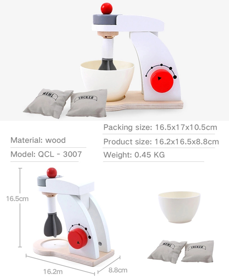 Wooden Happy kitchen toy set custom kids brinquedos bread maker  wooden toaster toy Educational Toys