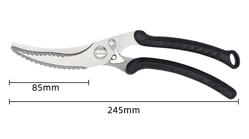 heavy duty stainless steel strong chicken bone fish food poultry shears kitchen scissors