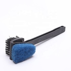 Stainless Steel Barbeque BBQ Grill Wire Cleaning Brush PP Handle