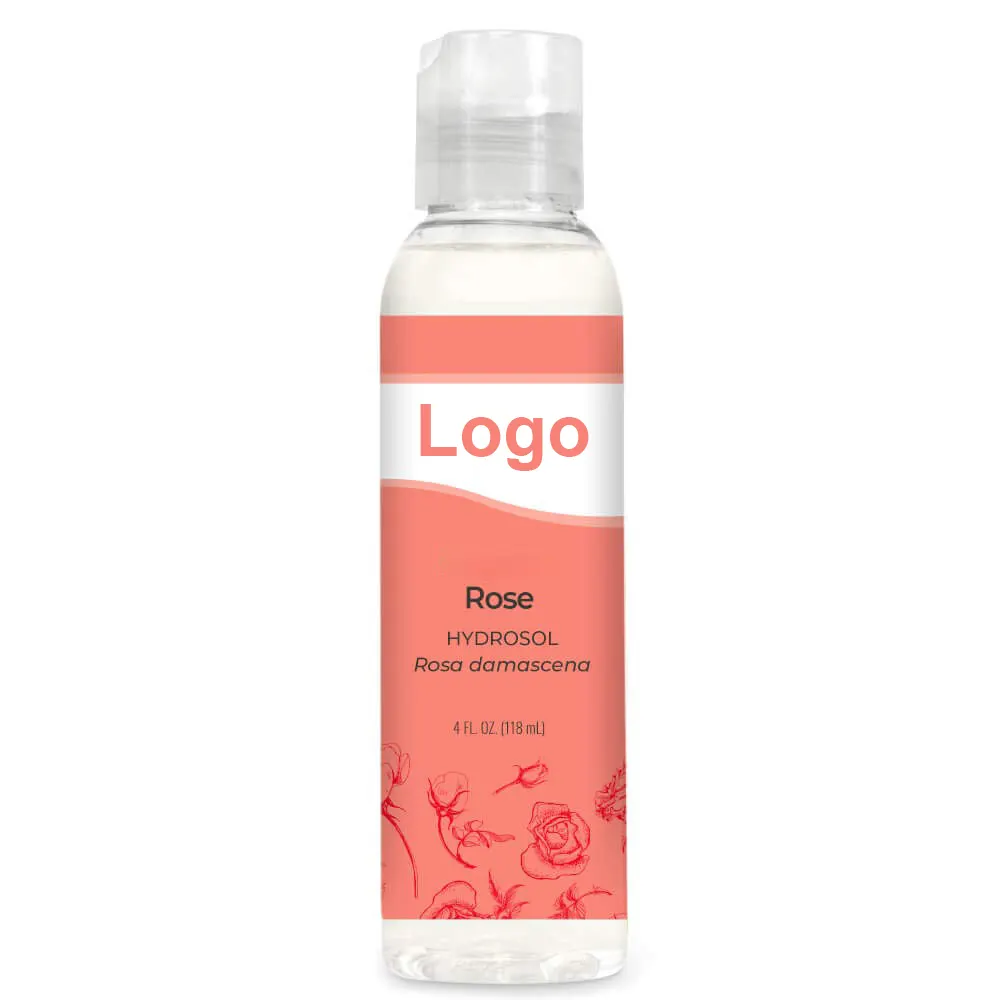 OEM частная этикетка Натуральная роза цветочная вода Дамасская роза гидросоль для кожи ванна лица