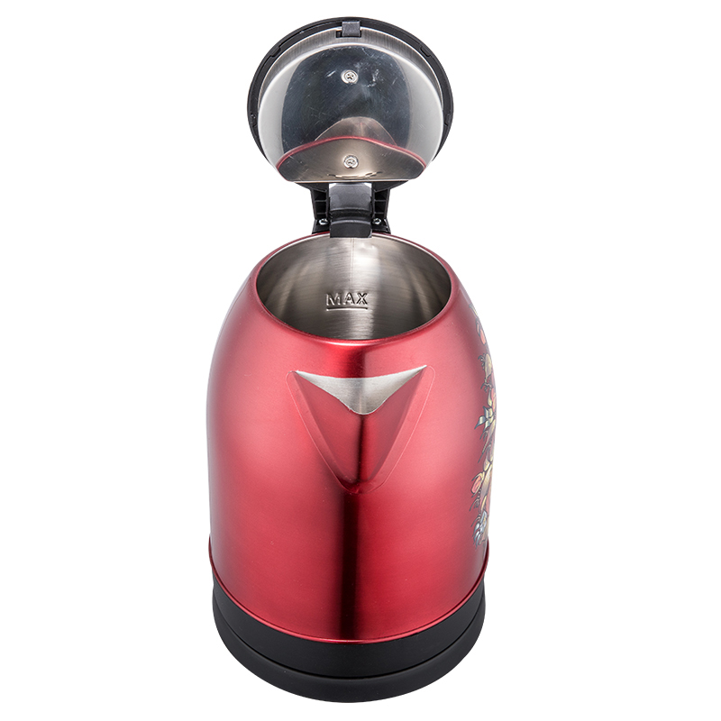 Best price 2.0L color printed coating Stainless Steel Electric Kettle