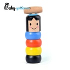 2020 new released wooden unbreakable immortal daruma for kids Z01364A