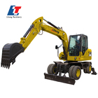Brand new agricultural wheel excavator machine with 0.3 cbm buckets