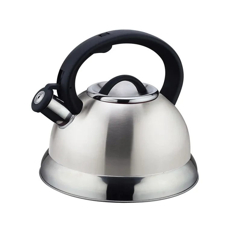 304 stainless steel 2.5 litre color coating whistling water tea kettle