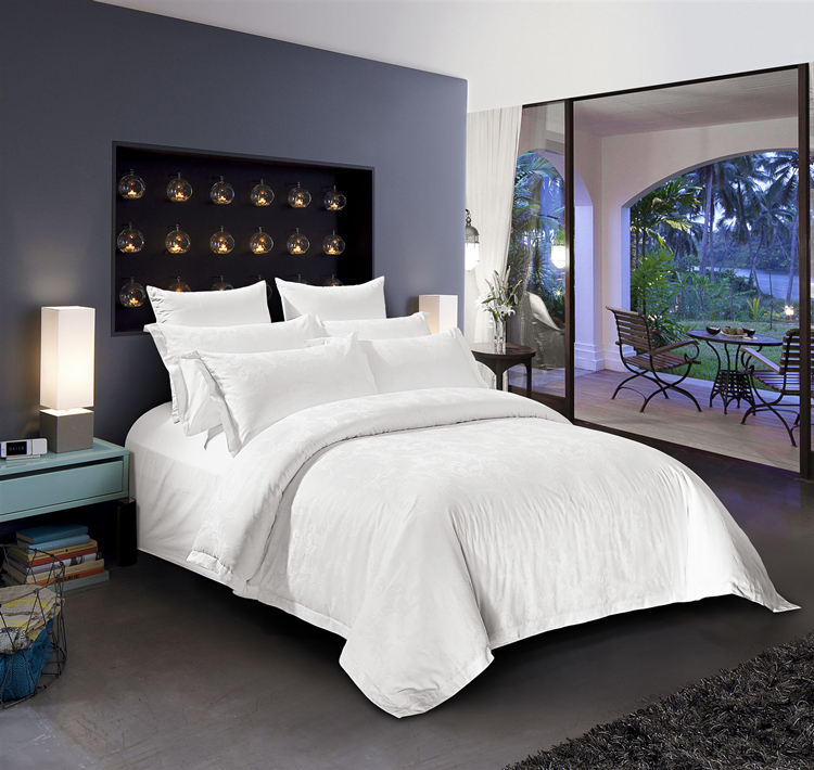 Five-star hotel with Jacquard durable and comfortable cotton duvet cover