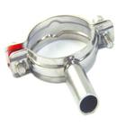 Wholesale Stainless Steel Round cast iron pipe clamp Sanitary Stainless Steel Pipe Hanger round tube
