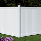 PVC privacy fence/vinyl fence panels/plastic garden fence
