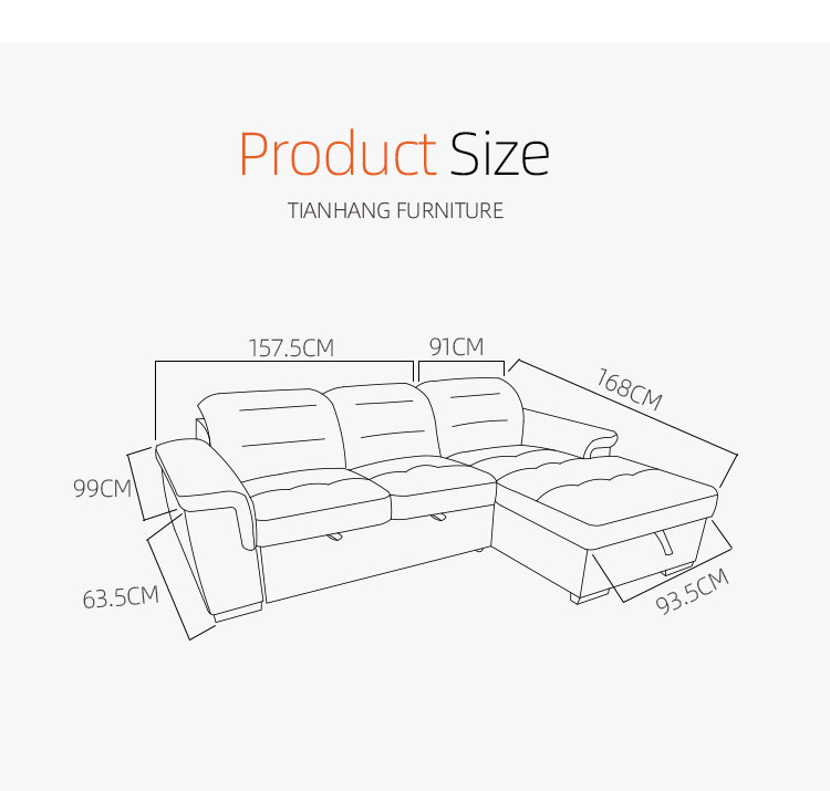 hot sale new type sofas for living room modern appearance sofa bed sectional sleeper sofa