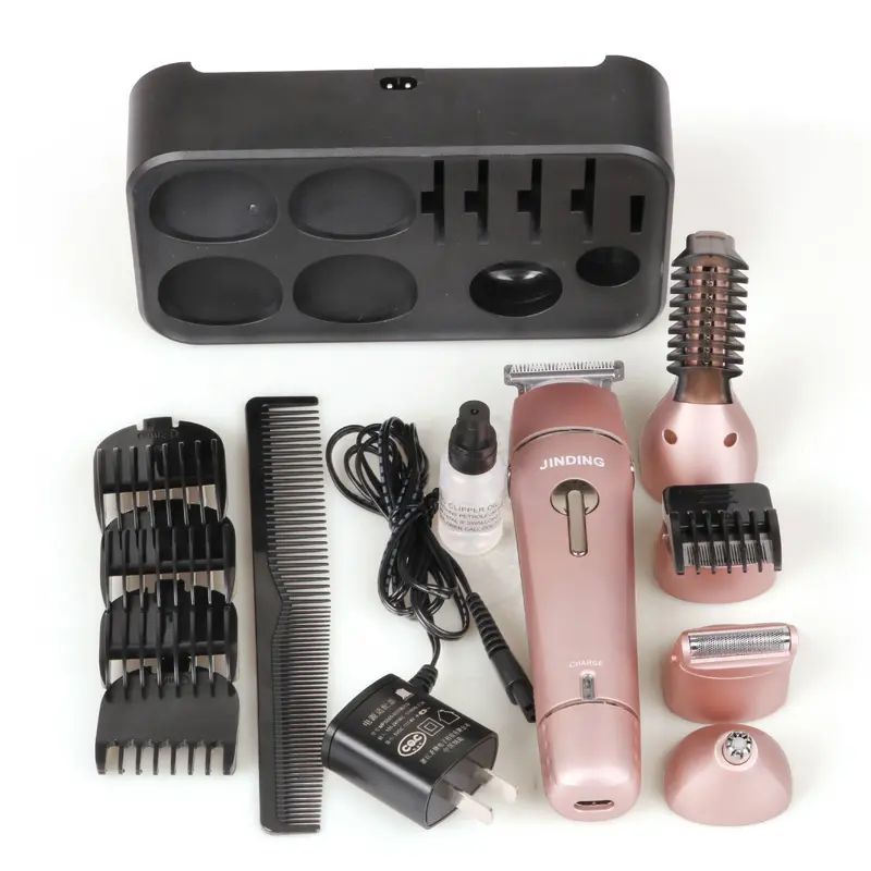 Multifunctional Professional Baber Equipment 5 In 1 Electric Nose Hair Trimmer