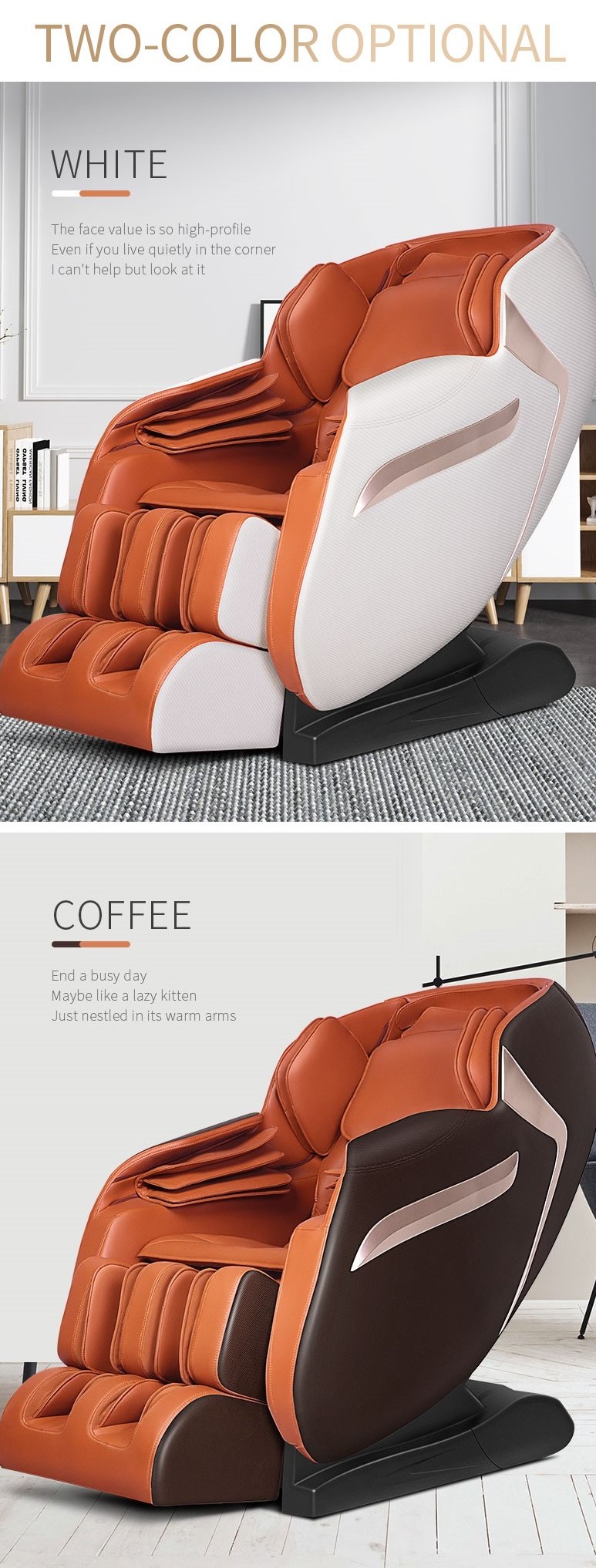 Luxury design full body shiatsu massage chair cheap price for sale automatic massage chair