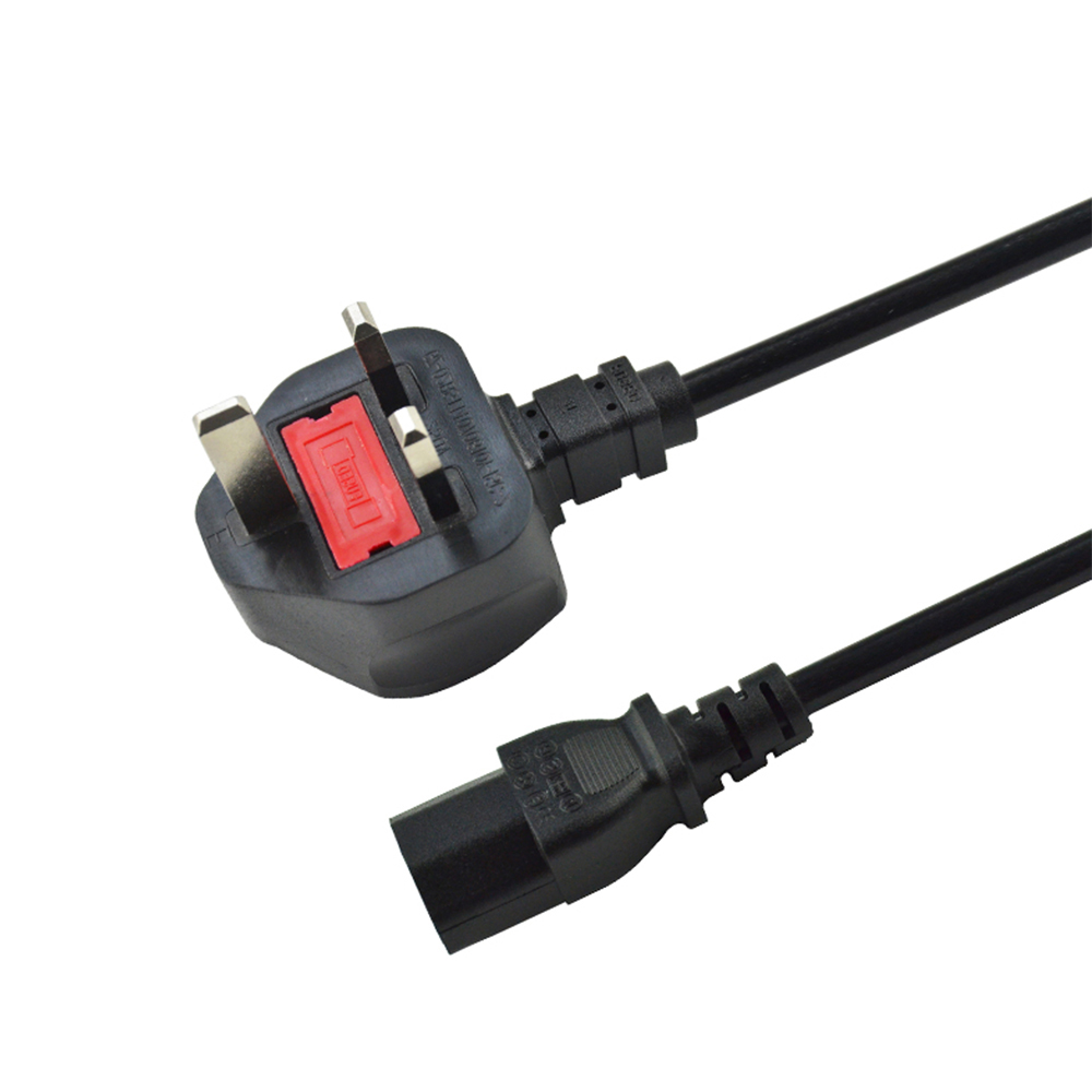 UK fused plug 6ft BS1363A to C7 Power Cord