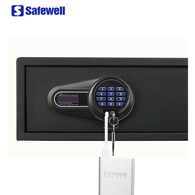 Safewell 20HOL High Security Digital Electronic Hotel Safe Lock Box For Office