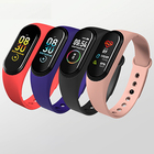 Latest M4 Smart Watch 2019 Sport Bracelet Wristband Waterproof Bluetooth Low Price Cheap M3 Smart Watch Heart Rate Monitor