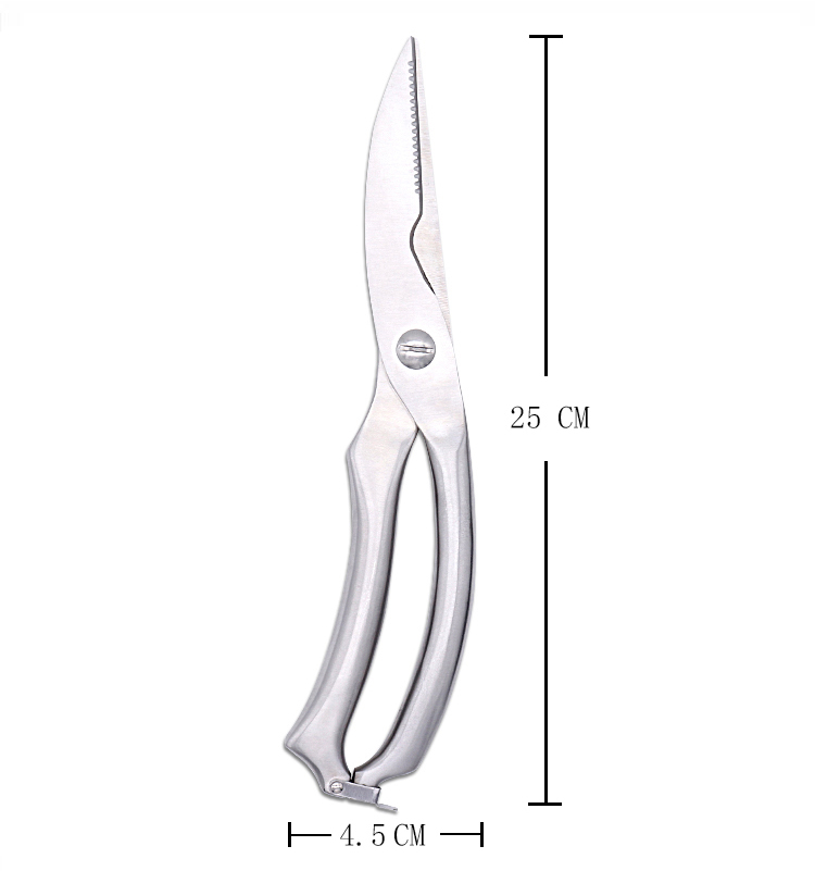 chicken bone fish meat crab vegetable steel kitchen shears heavy duty kitchen scissors
