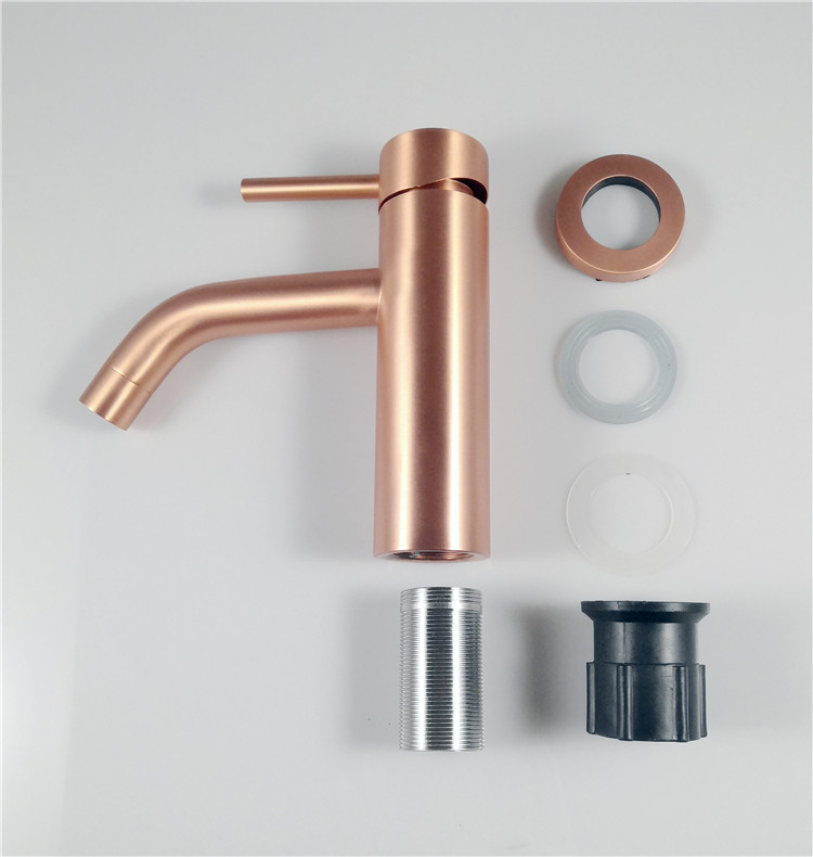 Brushed 304 Stainless Steel Material Upc Chrome Hot And Cold Water Mixer Taps Bath Wash Hand Face Basin Faucet