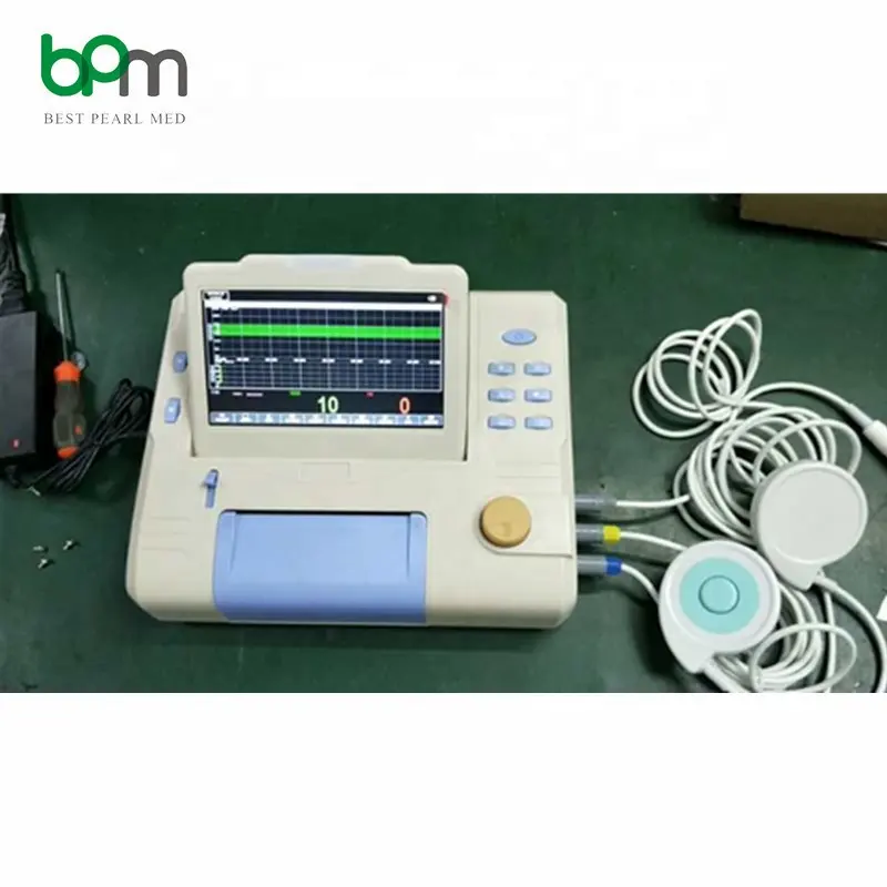 Fetal Monitor BPM-FM703 Portable TOCO Maternal Fetal Heart CTG Fetal Monitor For Single Or Twins