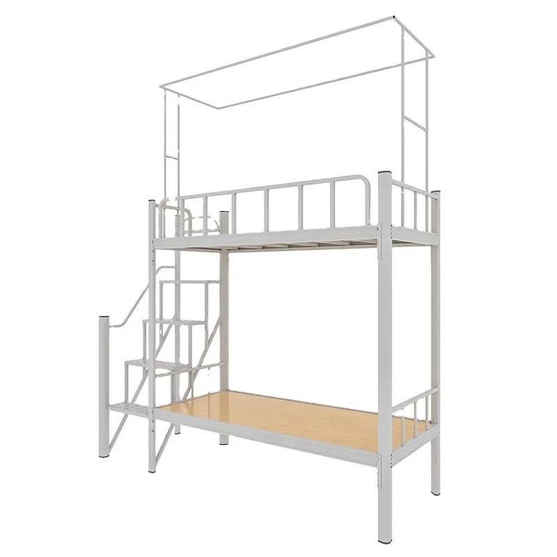 Factory School Furniture Popular Sale Cheap Metal Bunk Beds For Student Dormitory