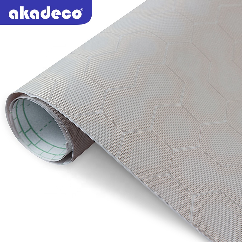 2020 Akadeco 室内乙烯基壁纸/家居装饰用墙面涂料 3D PVC 壁纸
