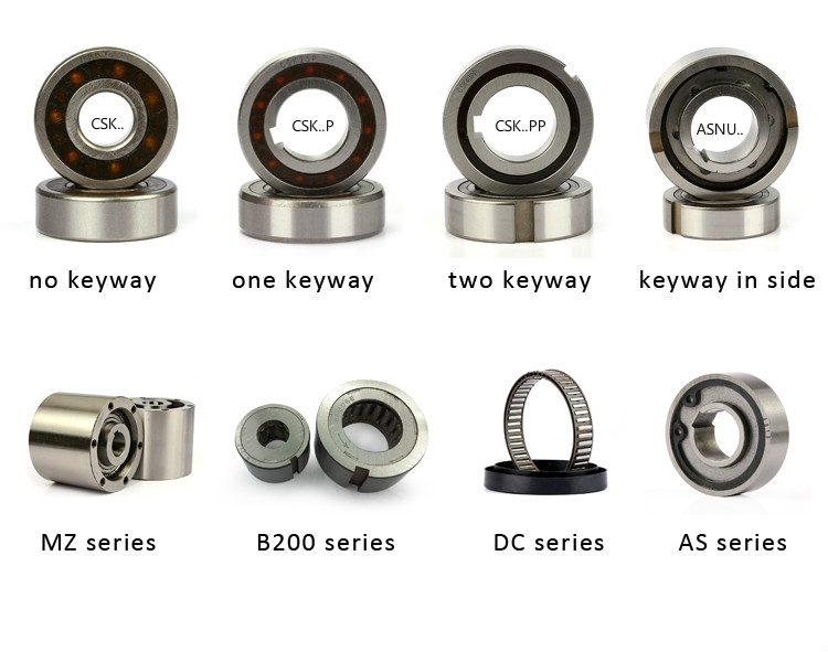 DC series cage Sprag Clutch One Way Bearing DC3809A DC3809A-N