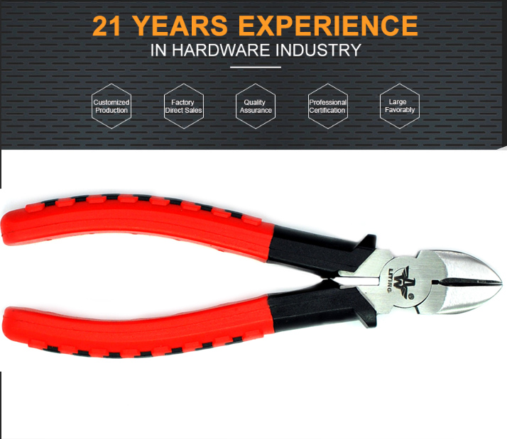Manufacture Wholesales 45 carbon steel fine polishing cutting pliers