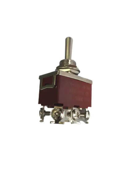 Rocker Toggle Switch ON-OFF-ON DPDT Momentary Rocker Type Control Toggle Switch AC 250V 15A KN3C-223
